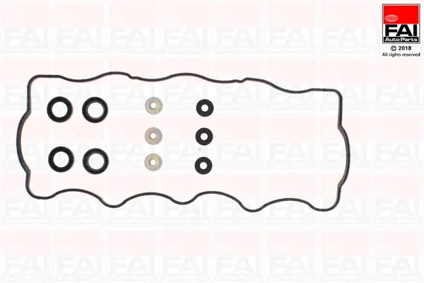 HYUNDAI Прокладка клапанной кришки (к-кт) Elantra, Santa Fe, i30 2.0 CRDI FAI RC1522S