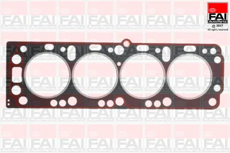 OPEL Прокладка элластическая ГБЦ (1.5mm) Astra,Vectra 1,7TD FAI HG746