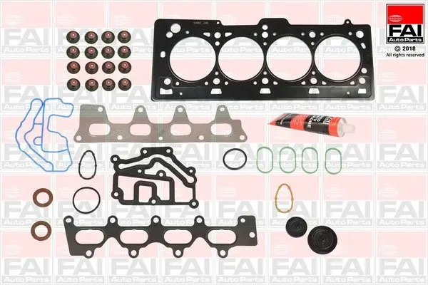 RENAULT Комплект (полный) прокладок верхний с прокладкой ГБЦ Kangoo,Logan,Duster,Megane,Laguna 1.4/1.6 FAI HS880 (фото 1)