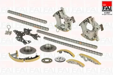 VW К-кт цепи ГРМ Audi A4/6 3.2 04-09 FAI TCK247