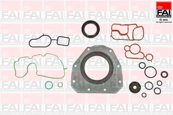 VW комплект прокладки блоку-картера двигуна GOLF VI, PASSAT, TIGUAN 07-, SKODA OCTAVIA II, SEAT FAI CS1661