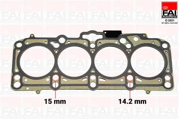 VW Прокладка ГБЦ Audi A3,A4,A6 1.9TDI 98- 1K FAI HG1012