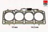 VW Прокладка ГБЦ Audi A3/A4/A6Golf,Passat,SharanSkoda Fabia,Octavia,Seat 1.9TDI FAI HG1012B (фото 1)
