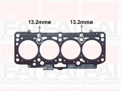 VW Прокладка головки блока VW CADDY II 1.9TDI, GOLF IV 1.9 97-05, POLO III 68 1.9 99-02, SKODA OCTAVIA I 1.9 TDI 96-10, SEAT TOLEDO II 1.9 TDI 99-04, AUDI A3 (8L1) 1.9 TDI 96-01 FAI HG1013