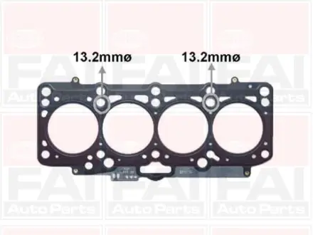 VW Прокладка головки блока VW CADDY II 1.9TDI, GOLF IV 1.9 97-05, POLO III 68 1.9 99-02, SKODA OCTAVIA I 1.9 TDI 96-10, SEAT TOLEDO II 1.9 TDI 99-04, AUDI A3 (8L1) 1.9 TDI 96-01 FAI HG1013 Сеат Леон