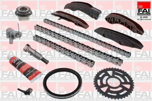 Комплект цепи ГРМ FAI TCK133C