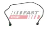 Патрубок системи охолодження ford fiesta v 01> бачка розшир 1.4 tdci fast FT00228
