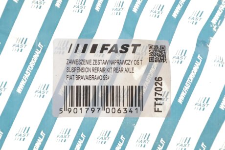 Рем/к-кт важеля поперечного Fiat Tipo/Tempra/Bravo/Brava/Marea/Palio/Siena 1.2-2.4D 11.93-06.10 fast FT17026