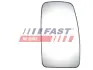 Скло Дзеркала RENAULT Master 98- R Верх Підігрів 03- fast FT88592