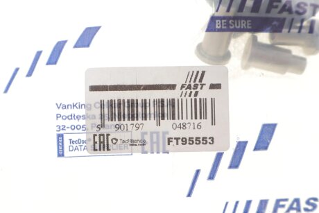 Ролики (3 шт) середній дверей бокових Fiat Scudo// Citroen Jumper// Peugeot Expert 01.95-12.06 fast FT95553