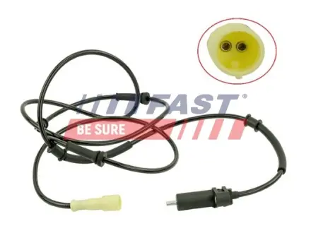 Датчик ABS зад. правий Fiat Ducato 2.0-2.8JTD 12.01-08.06 Fast FT80860