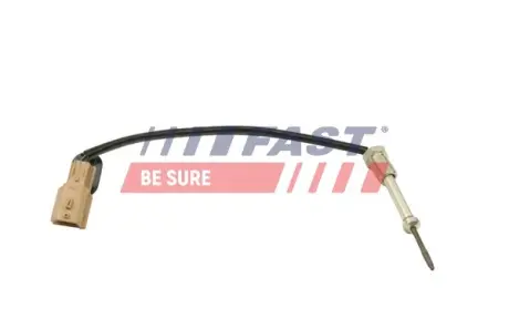 Датчик температури відпрацьованих газів L 160mm Nissan Qashqai 1.6dCi 13-/Opel Vivaro 1.6CDTI 15-19/Renault Trafic 1.6dCi 15- fast FT80271 Опель Виваро