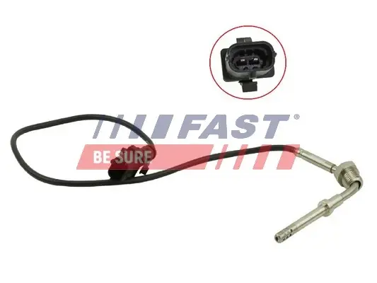 Датчик температури випускнх газів Fiat Fiorino 1.3D 07-/Qubo 1.3D 08- Fast FT80234 (фото 1)
