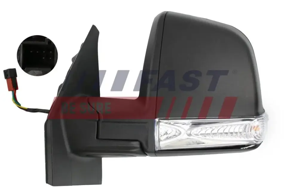 Дзеркало Fiat Doblo 09 Електр Лв Підігрів Combi / Panorama 6 Pin Fast FT88348 (фото 1)