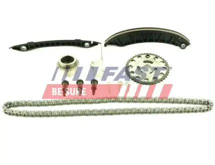 К-кт ГРМ(ланцюг+2 зірки+натяжник+2 лижі) Opel Vivaro 2.0 CDTI 06.08- Fast FT41906