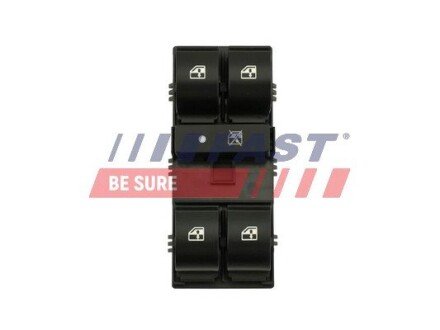 Перемикач Склопідіймача Fiat Doblo 09 Лв 12-Pin fast original FT82237