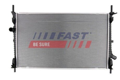 Радиатор охлаждения двигателя fast FT55578 на Форд Кастом