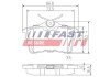 Задние тормозные колодки fast FT29515