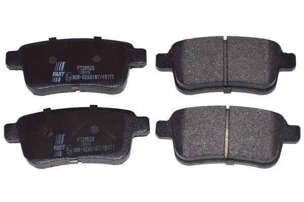 Задние тормозные колодки fast FT29528