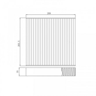Фiльтр салону вугiльний febі Bilstein 174913
