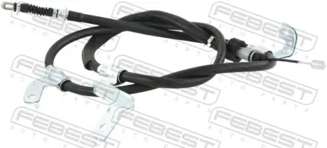Трос ручного гальма правий febest 12100SBDISCRH Киа Рио 4