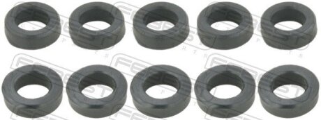 Кільце ущільнювальне форсунки MAZDA/HYUNDAI/TOYOTA (комплект) febest RINGFL010PCS10 на Субару Форестер sg5