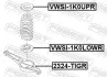 Проставка пружини задн. верхня VAG (oe 1K0512149B) (вир-во) febest VWSI1K0UPR