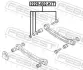 Болт з ексцентриком ремкомплект (болт, шайба, гровер, гайка) febest 2229002KIT