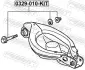 Болт з ексцентриком ремкомплект febest 0329010KIT