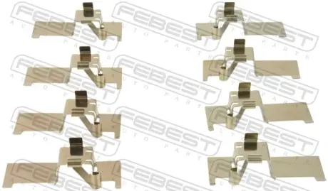 Монтажний комплект для дискових колодок febest 0103ACV40F