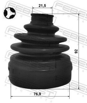 Пыльник шруса (гранаты) внутренний-наружный febest 2215NS20T