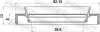 САЛЬНИК ПРИВОДУ 38.6X62.15X8X13, SUZUKI (вир-во FEBEST) febest 95HBY40620813C