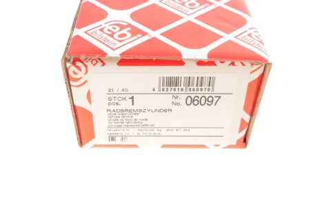 Циліндр гальмівний робочий febі Bilstein 06097