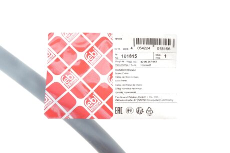 Трос ручних гальм febі Bilstein 101815