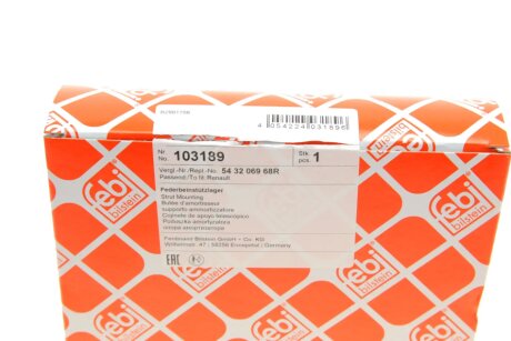 Подушки амортизатора febі Bilstein 103189