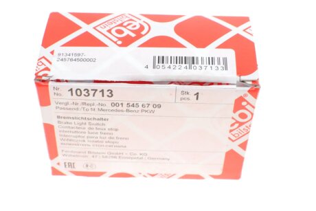 Выключатель стоп сигнала febі Bilstein 103713