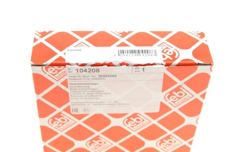 FEBI DAEWOO Опора амортизатора переднего Matiz 98- febі Bilstein 104208