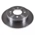 FEBI HYUNDAI Гальмівний диск задній i10 II (BA, IA) 1.0/1.2 13-19 febі bilstein 108439