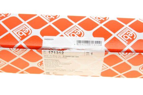 Сайлентблок заднього важеля febі Bilstein 171312