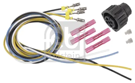 Електричний роз’єм (кількість контактів: 4, форма штекера: байонет/круглий, мама,дріт 1м) febі bilstein 171427