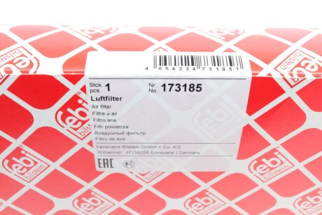 FEBI Фильтр воздушный BMW 3G20 19- febі Bilstein 173185