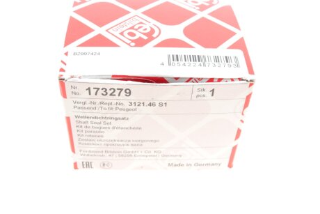 К-т сальників диференціалу febі Bilstein 173279