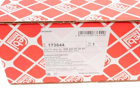 FEBI DB К-т опоры амортизатора передн.W639 Vito 03- febі Bilstein 173644