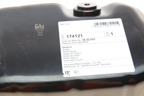 Піддон масла febі Bilstein 174121
