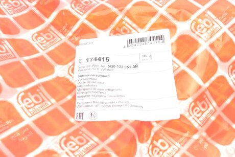 Патрубок системи охолодження febі Bilstein 174415