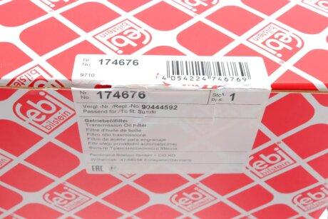 Фільтр гідравлічний КПП febі Bilstein 174676