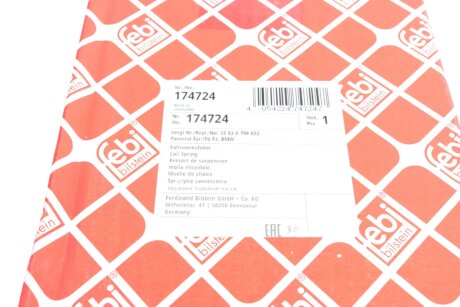 Coil Spring febі Bilstein 174724