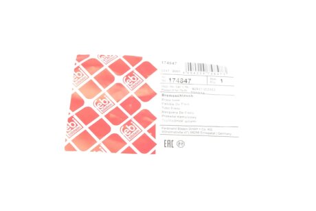 Патрубок гальмівний febі Bilstein 174847