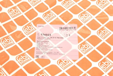 Захист дискових гальм febі Bilstein 174923