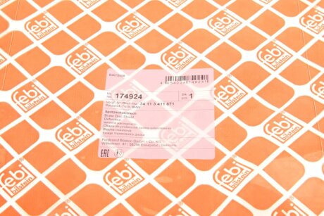 Захист дискових гальм febі Bilstein 174924